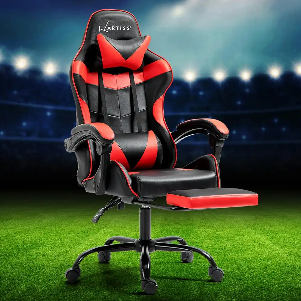 Artiss Gaming Office Chair Chairs Red