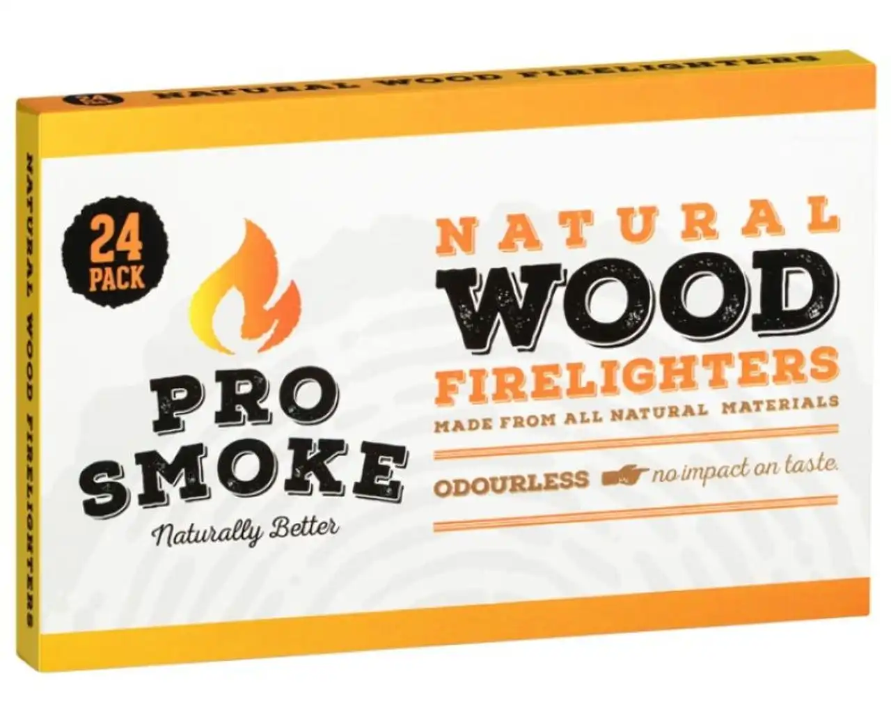 Pro Smoke Wooden Fire Lighters 24pk