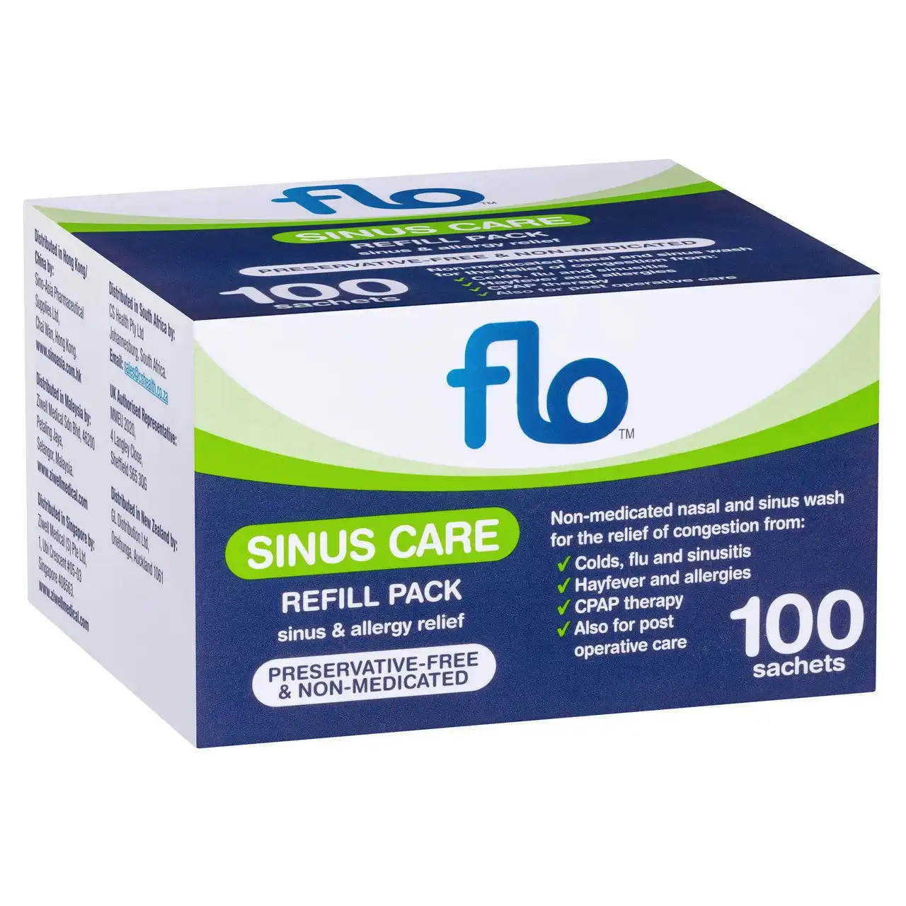 Flo Sinus Care Refill 100 Sachets