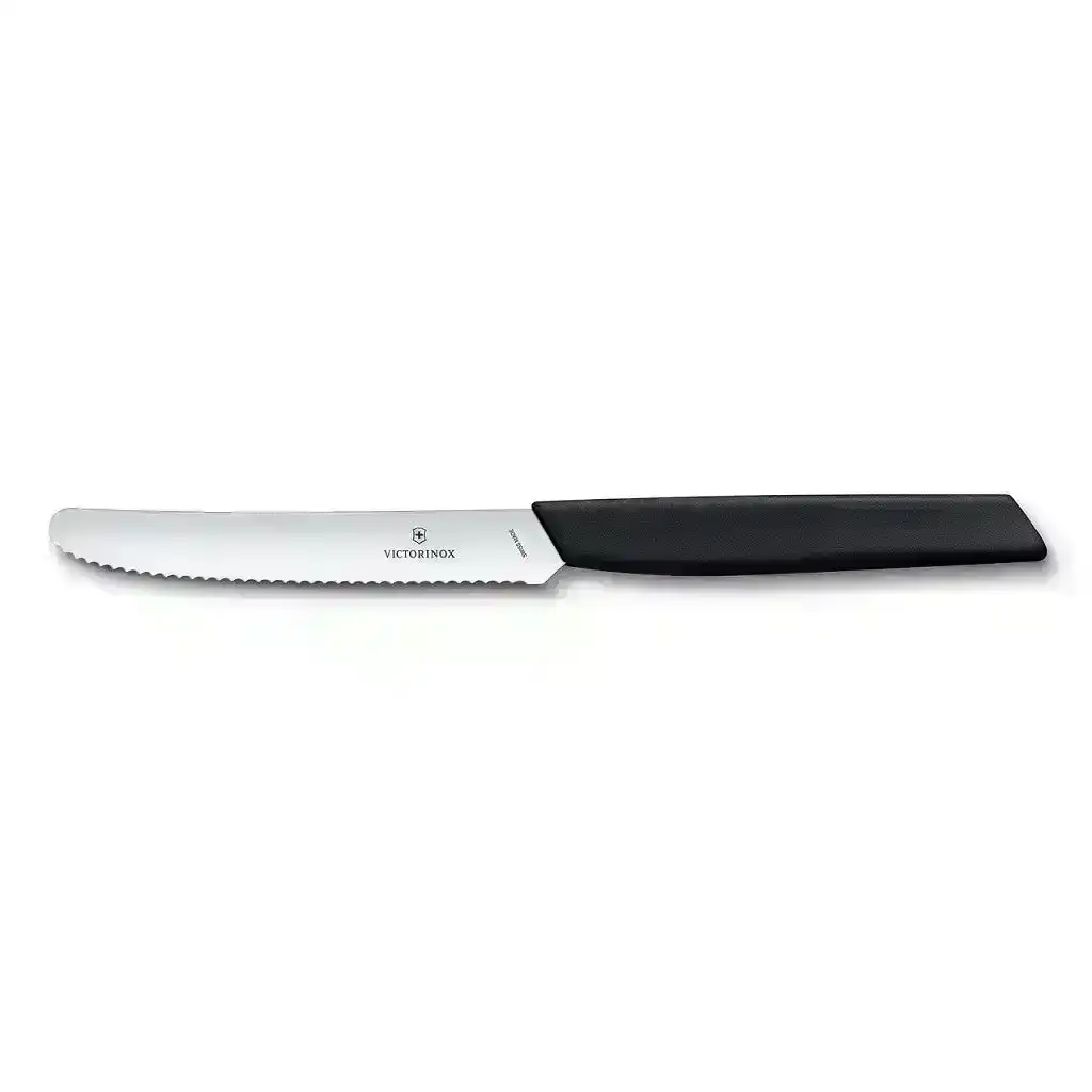 Victorinox Swiss Modern Steak Knife 11cm - Black