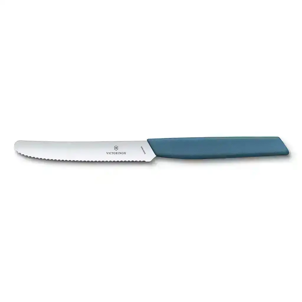Victorinox Swiss Modern Steak Knife 11cm - Cornflower