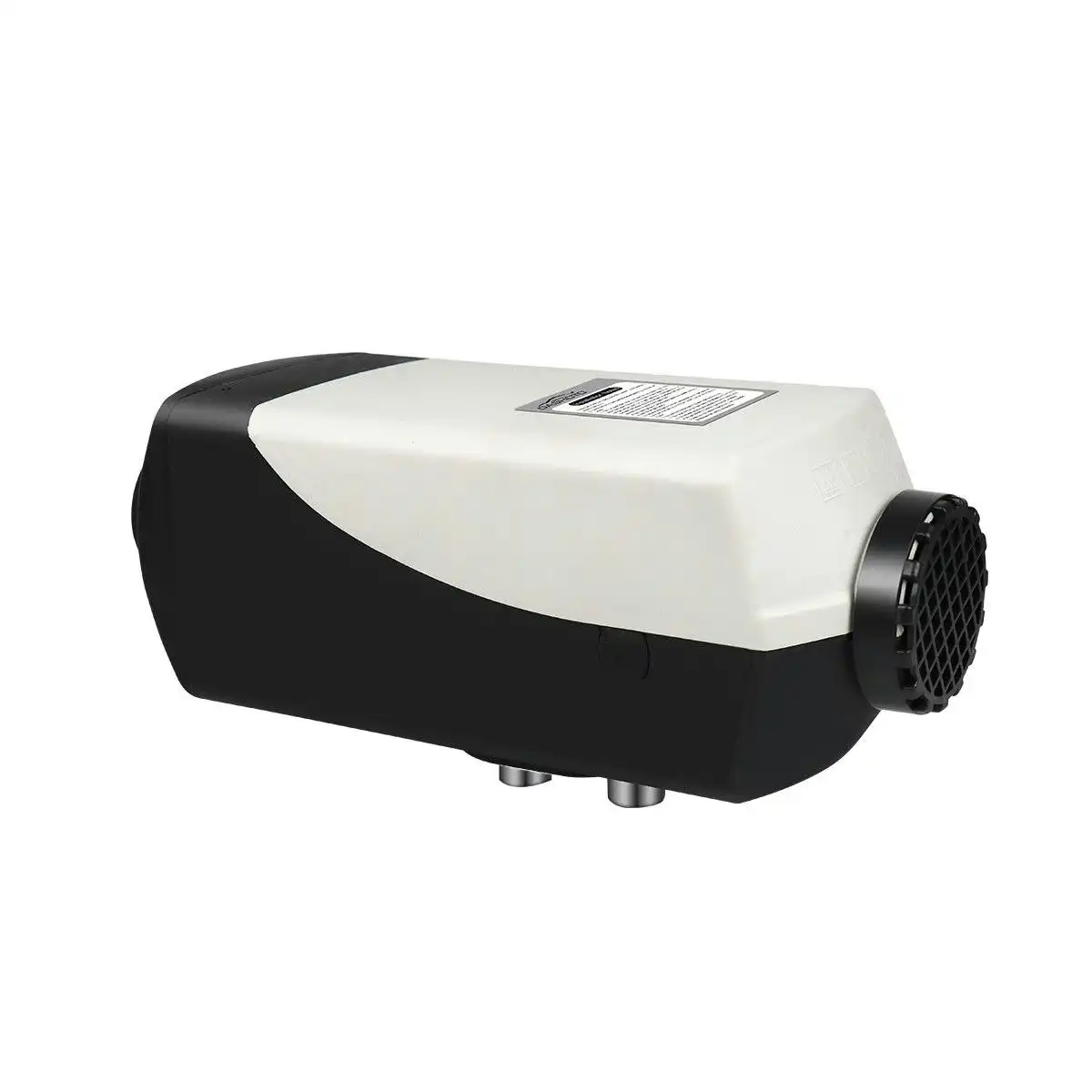 DASHOTO 8kW 12V RV Diesel Air Heater Kit Portable Vehicle Heater w/ LCD Remote Control - Black & Grey