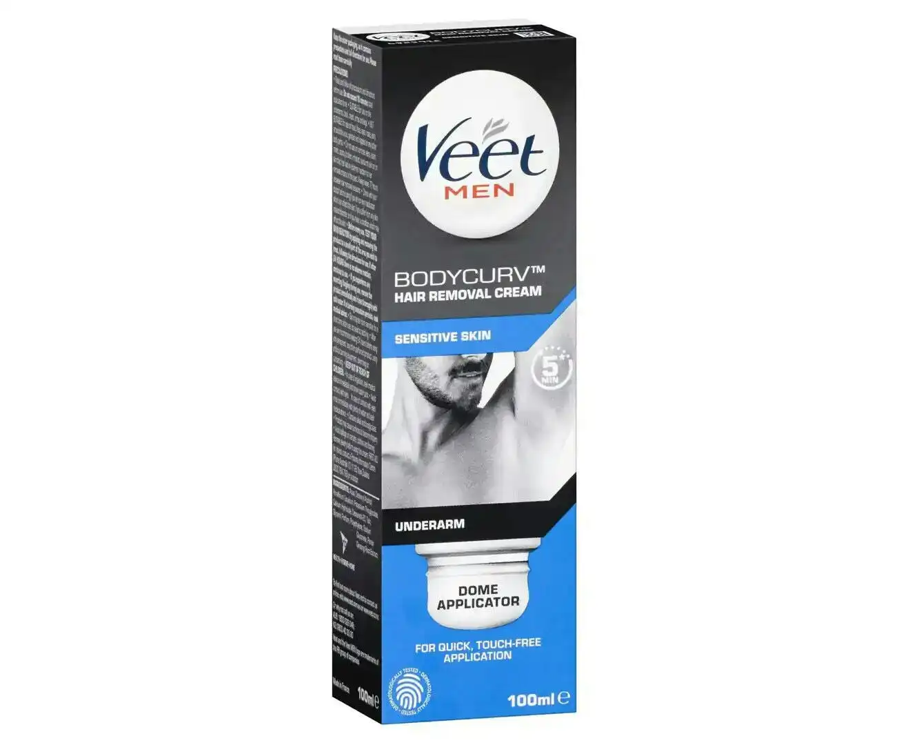Veet Men Hair Removal Kit for Sensitive Areas, Cream, 150 Gram
