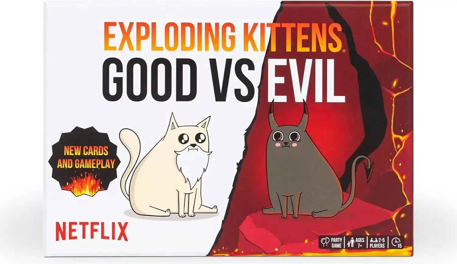 Exploding Kittens - Good Vs Evil Netflix Game