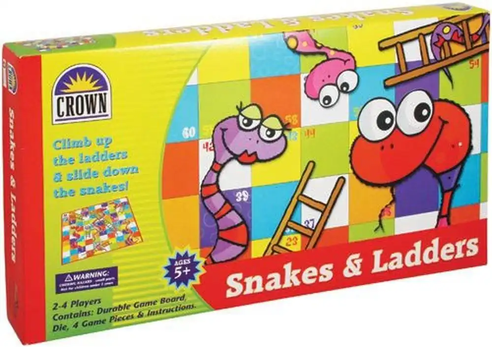 Crown Snakes And Ladders Game