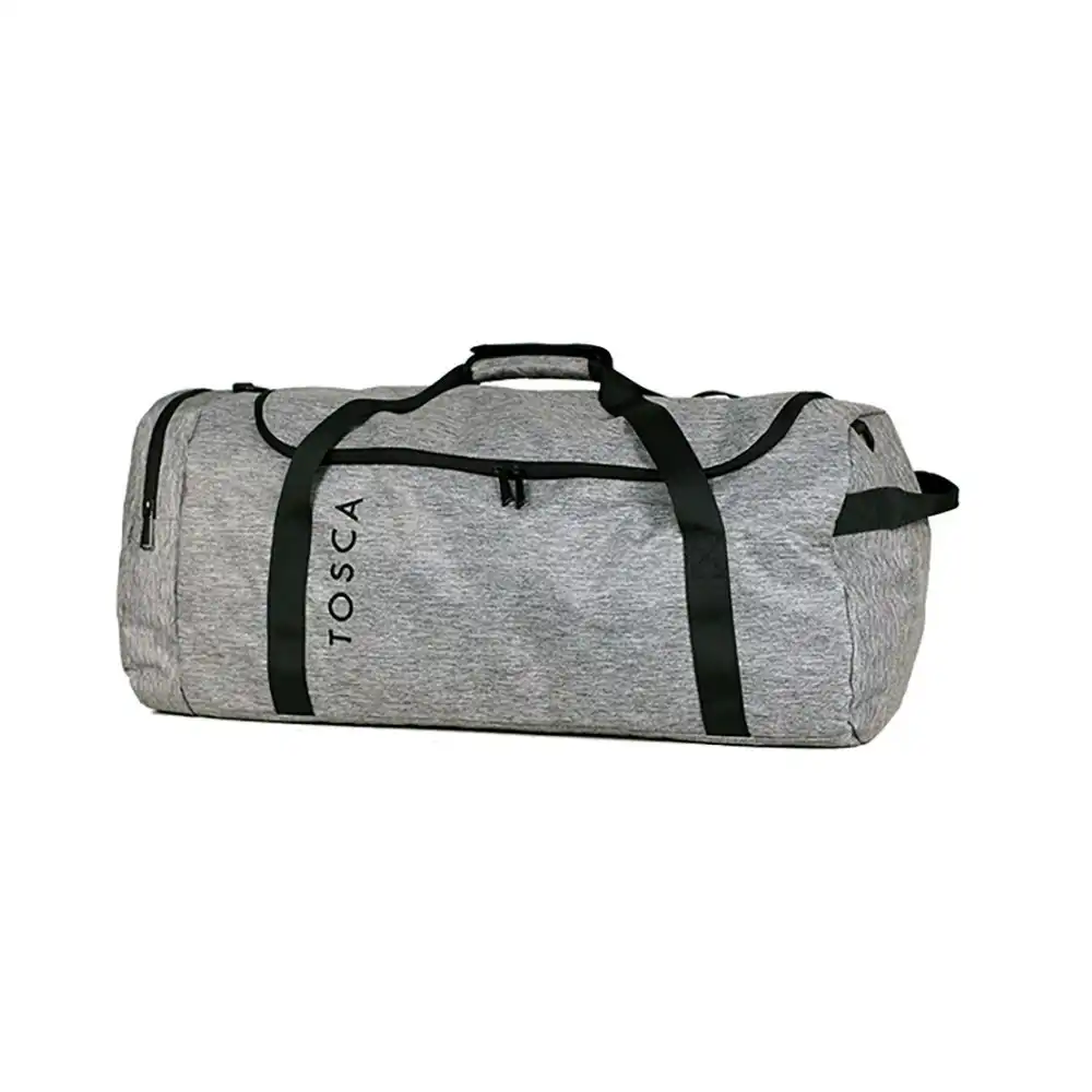 Tosca 68x26x31cm Overnight/Weekender Multi Purpose Tote/Duffle Travel Bag Grey