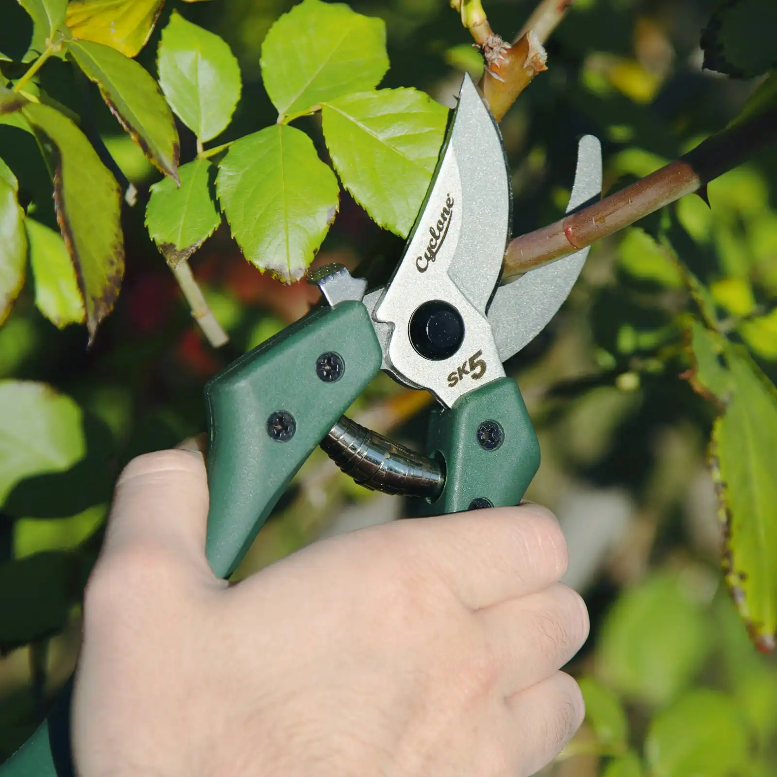 Cyclone Quick Release Bypass Pruner 200mm Plant/Flowers Cutting/Gardening