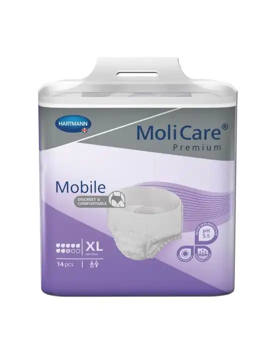 Molicare Premium Mobile Pants 8 Drops X-Large 14 Pack