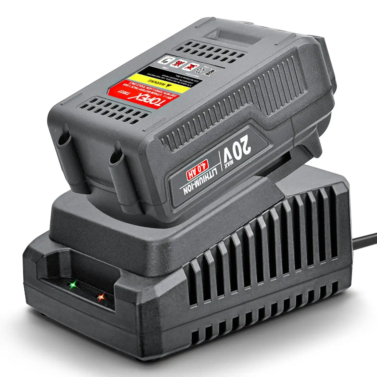 Topex 20v 4.0Ah Battery & Fast Charger Kit