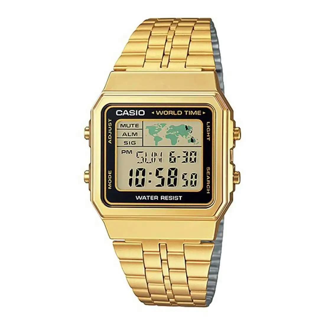 Casio Vintage Series Digital Gold Watch Model A500WGA-1DF