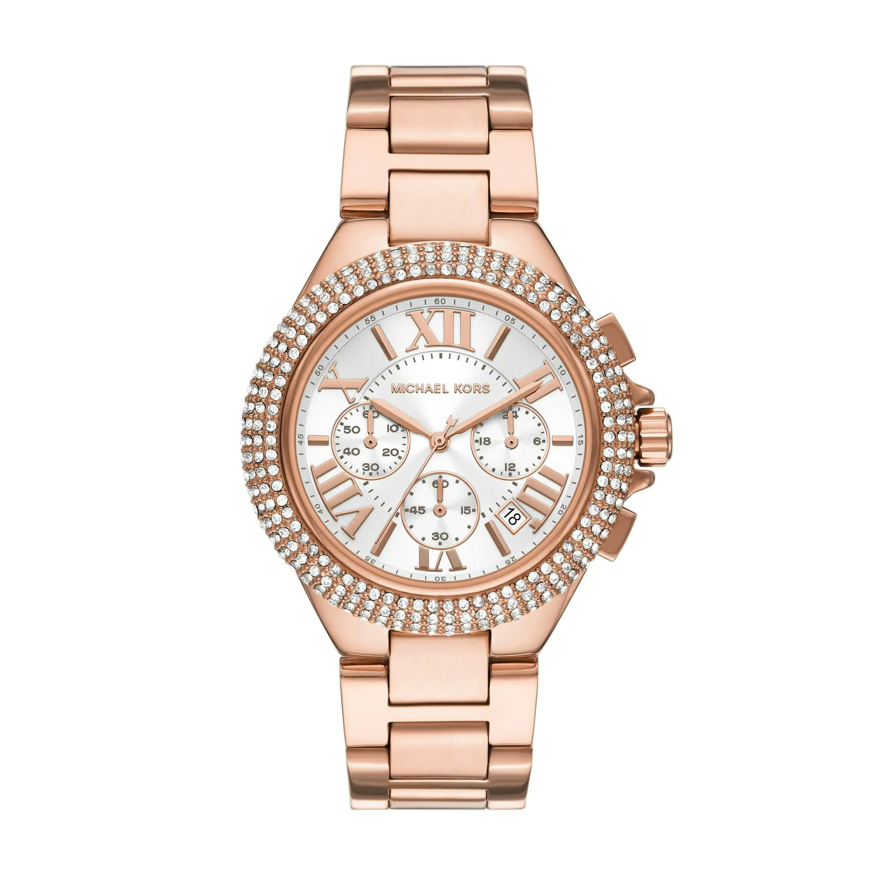 Michael Kors Camille Rose Gold and Stone Women's Watch MK6995
