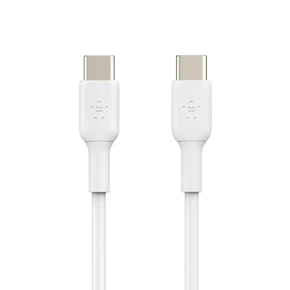 Belkin USB-C to USB-C 1M Cable Data Sync Cord for Samsung S8/S9 Plus/LG HTC WHT