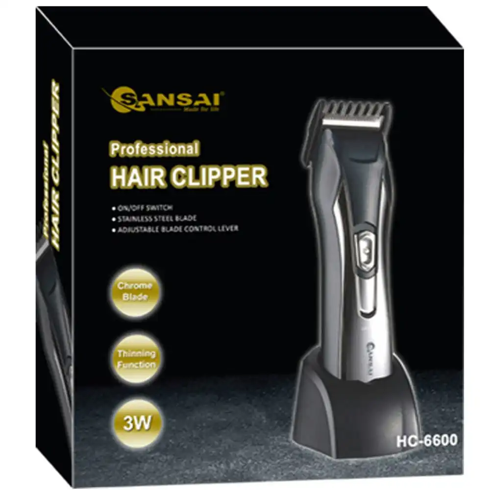 Sansai Professional Rechargeable Corded Cordless Beard Hair Clipper/Hair Trimmer