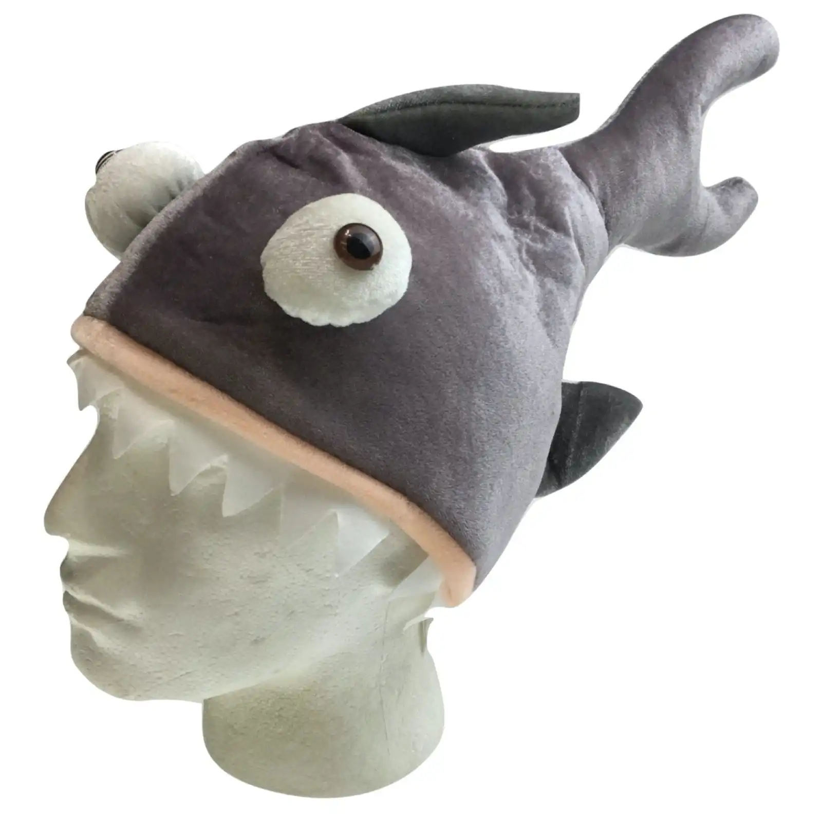 2pc Set Chicken Hat + Shark Hat Halloween Costume Accessory Fancy Dress Up Party