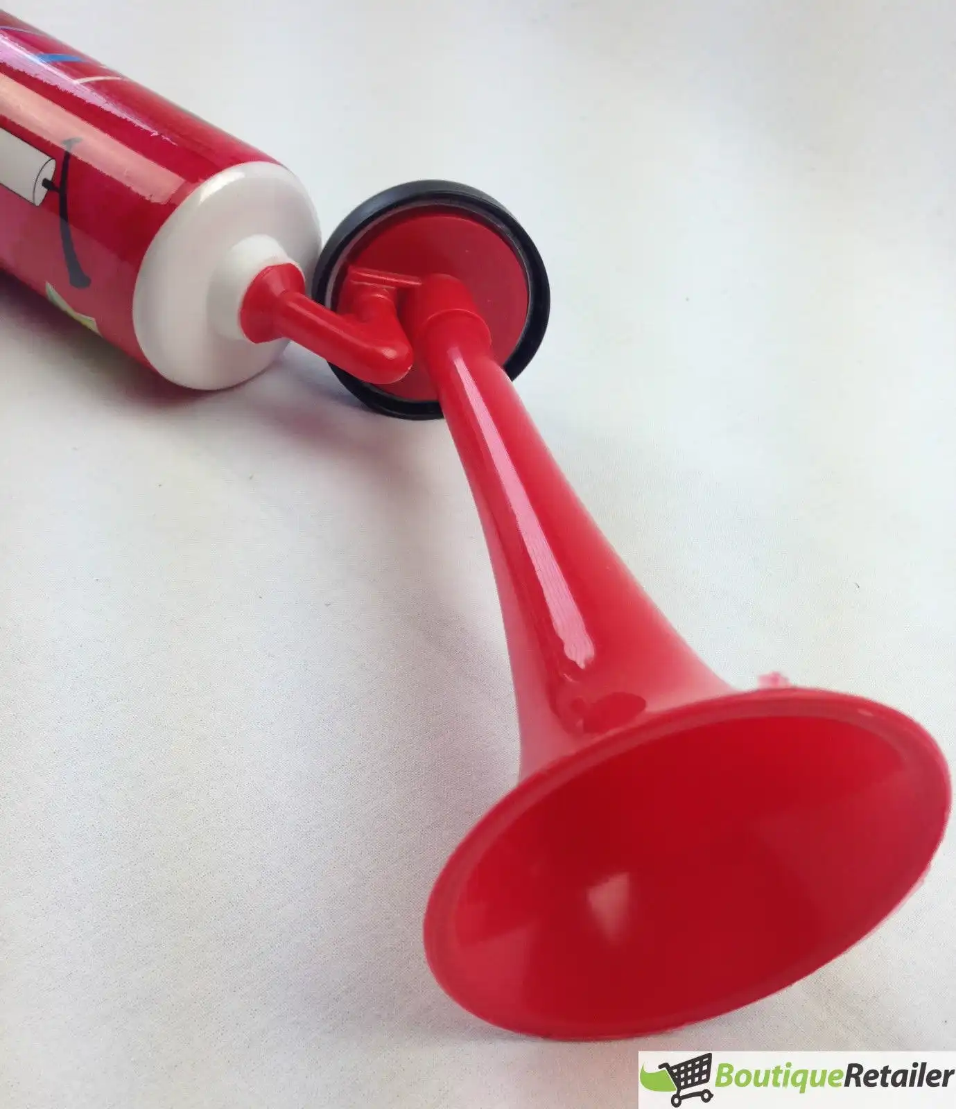 Air Horn Party Prop Hand Held Loud Pump Action Plastic Novelty Reusable Klaxon