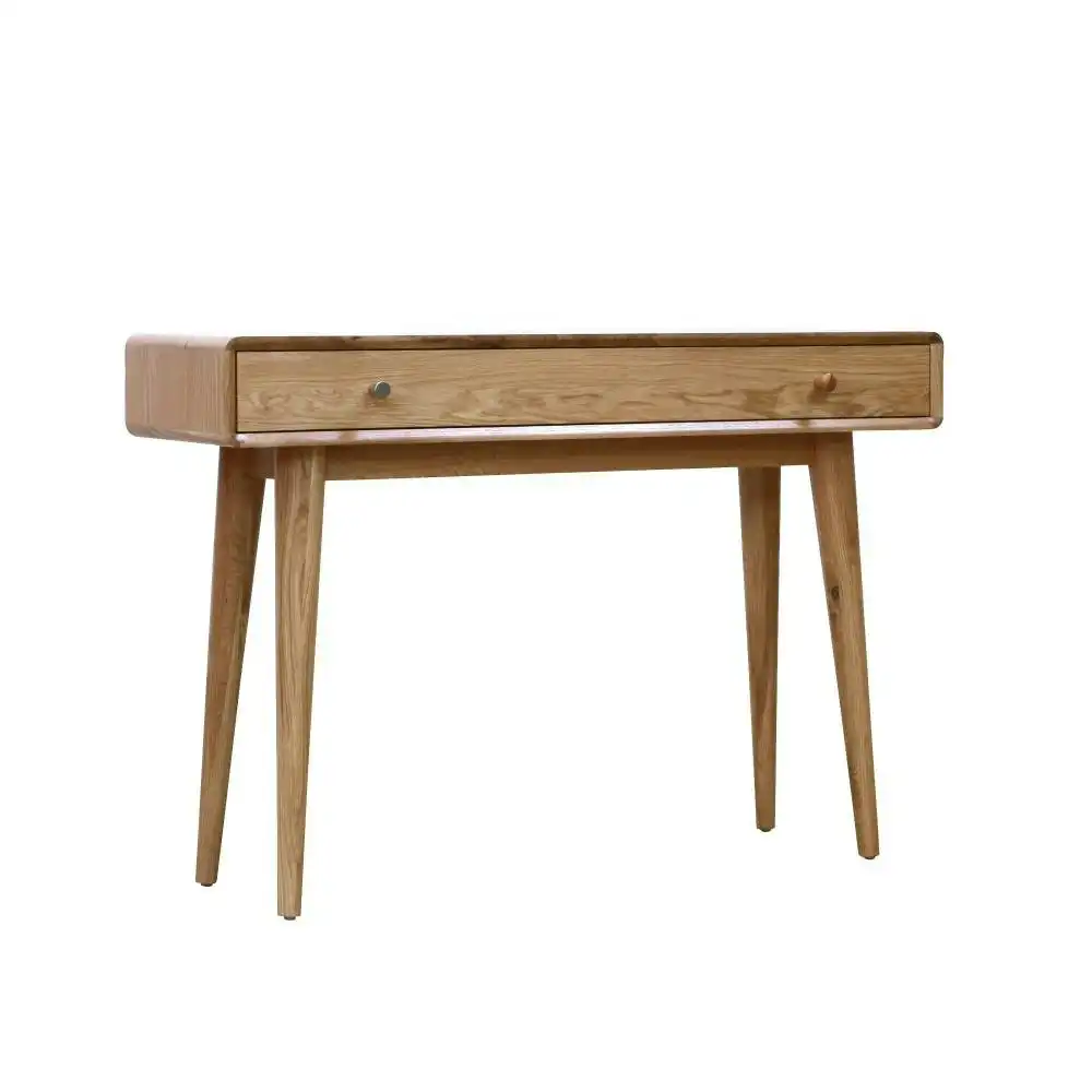 6IXTY Niche Console Hallway Entry Wooden Table With Drawer - Natural