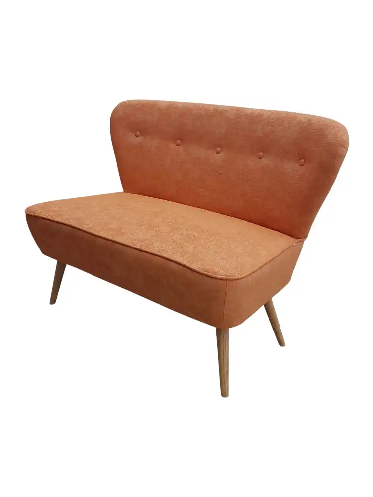 6IXTY Atom Lounge 2-Seater Sofa - Orange