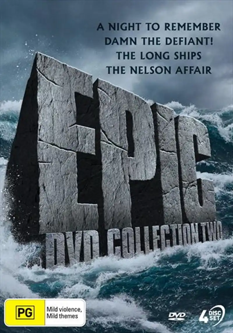 Epic DVD A Night To Remember Damn The Defiant The Long Ships The Nelson Affair Collection DVD
