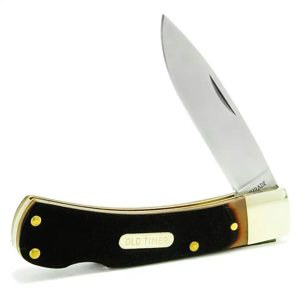Schrade Old Timer 4" Bruin Lockback Folding Knife 385OT