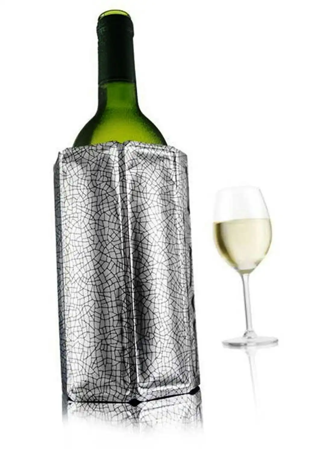 Vacu Vin Active Wine Cooler   Silver