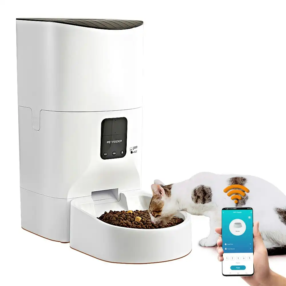 Taily 9L Auto Cat Feeder Automatic Pet Dog Food Dispenser Smart Wifi 10S Voice W/ App Remote Control