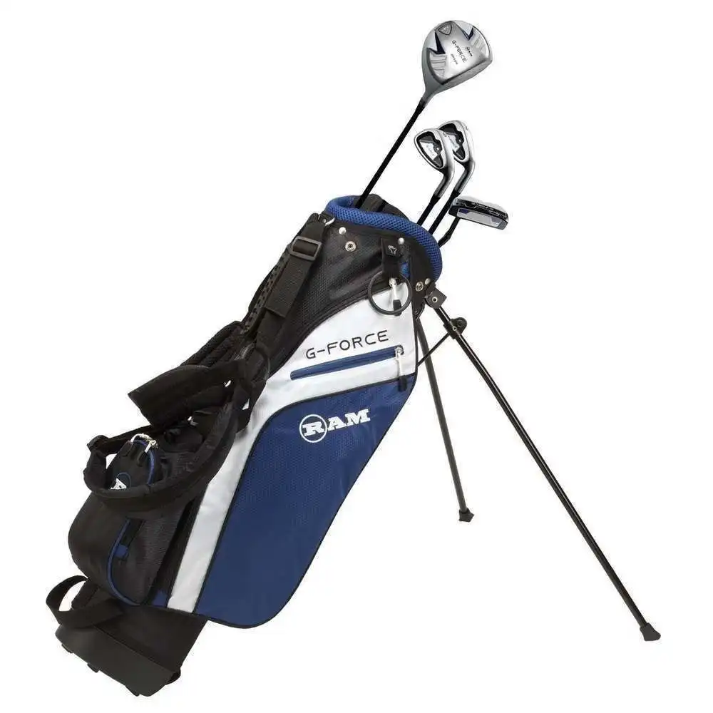 Ram Golf EZ3 Tall Mens +1 Golf Clubs Set with Stand Bag