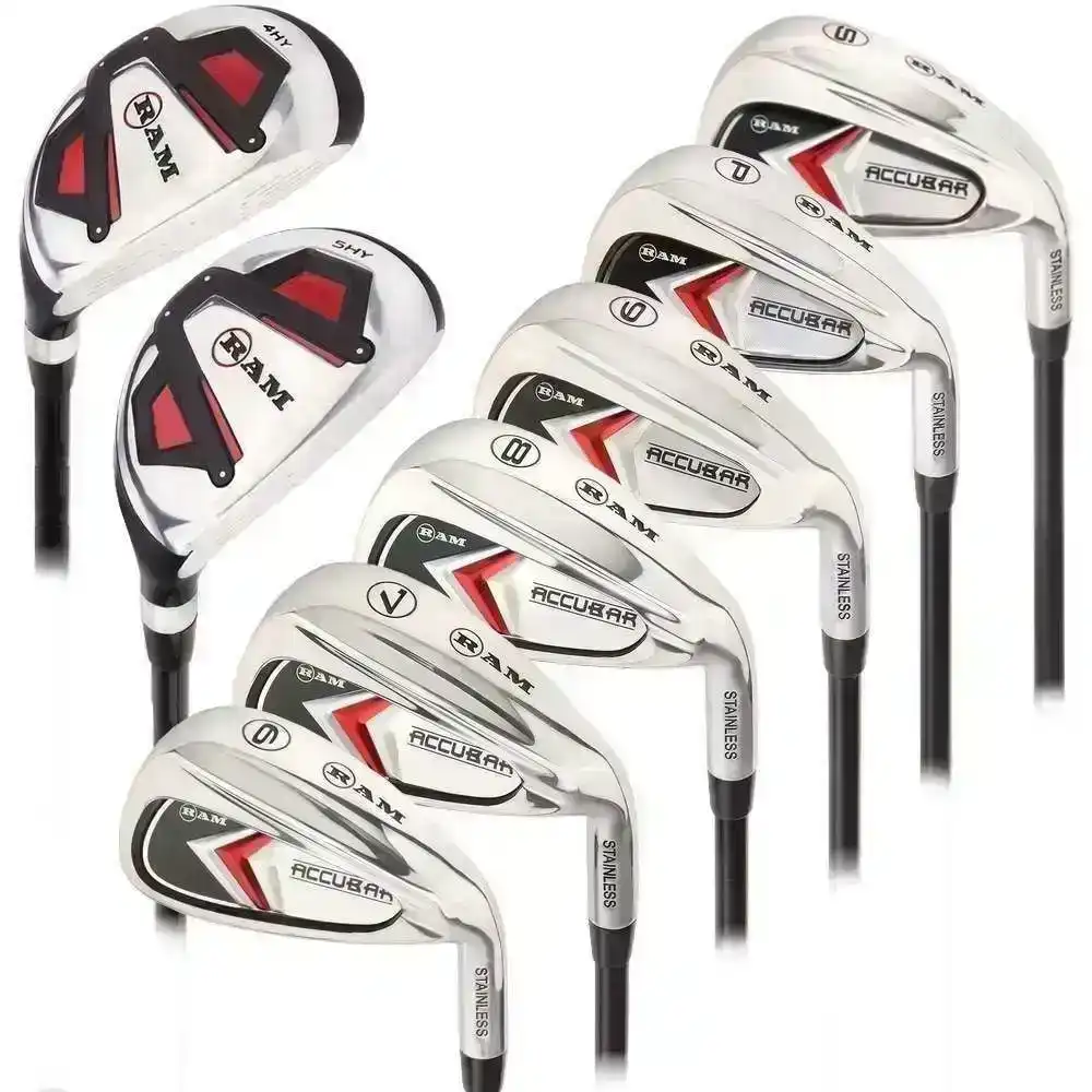  Forgan of St Andrews F100 +1 Inch Golf Clubs Set with Bag,  Graphite/Steel, Mens Right Hand : Sports & Outdoors