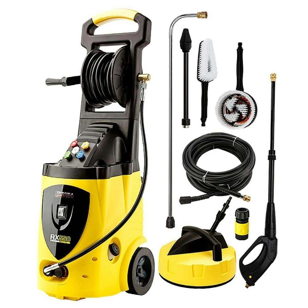 Jet-USA 3200W Electric Pressure Washer, 3800PSI High Pressure Gun Cleaner, 30M Hose 5 Pro tip Nozzle