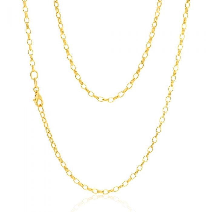 9ct Yellow Gold Enticing Belcher Chain