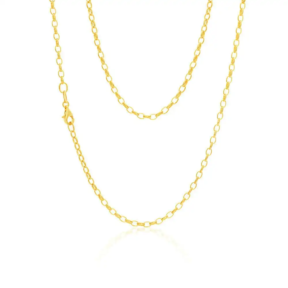 9ct Yellow Gold Exquisite Belcher Chain