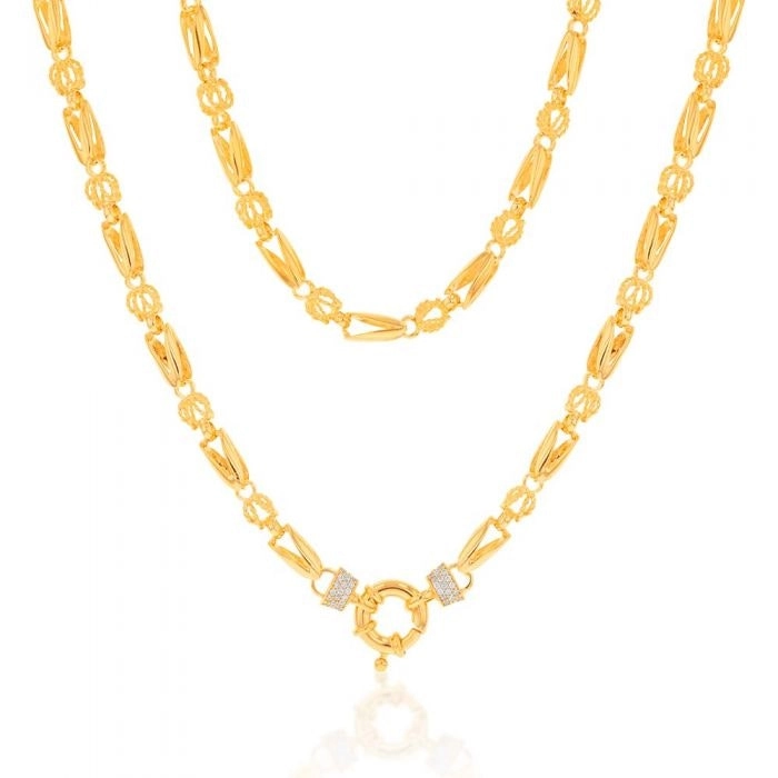 9ct Yellow Gold Alluring Fancy Chain