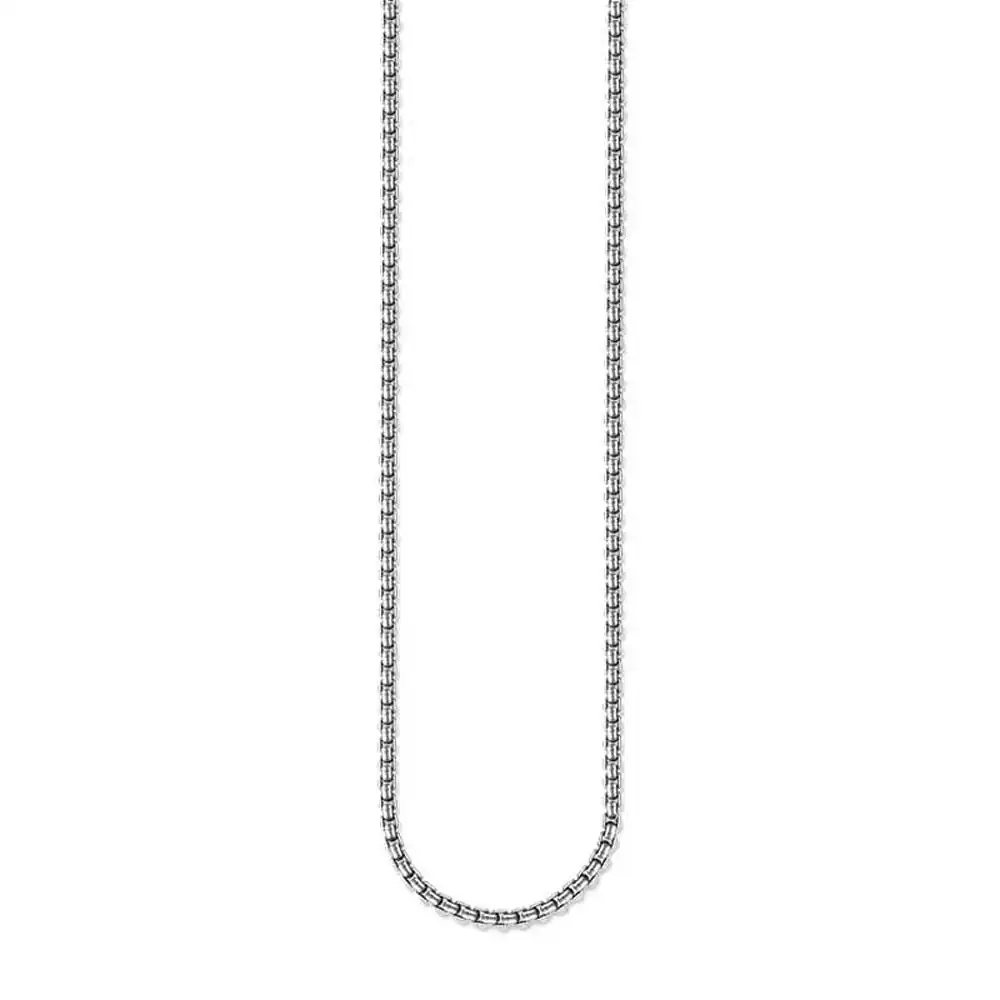 Thomas Sabo Sterling Silver Oxidised 53cm Box Chain