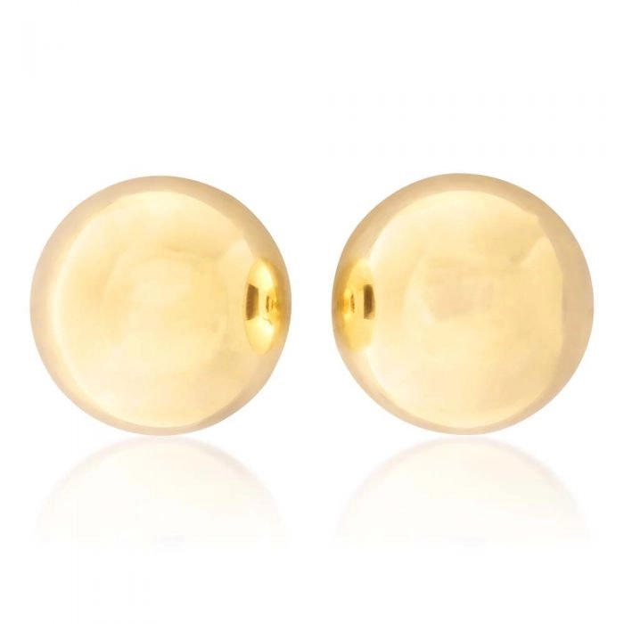 9ct Yellow Gold Ball 5mm Stud Earrings