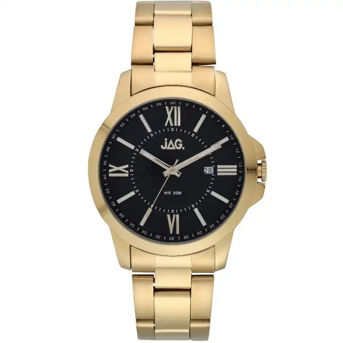 Jag Xavier J2156A Mens Gold Watch