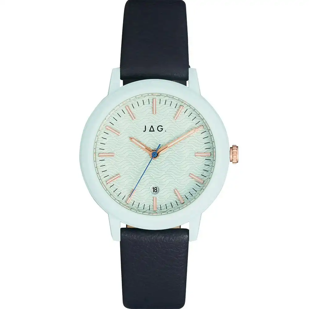 Jag J2627 Bronte Green Leather Womens Watch