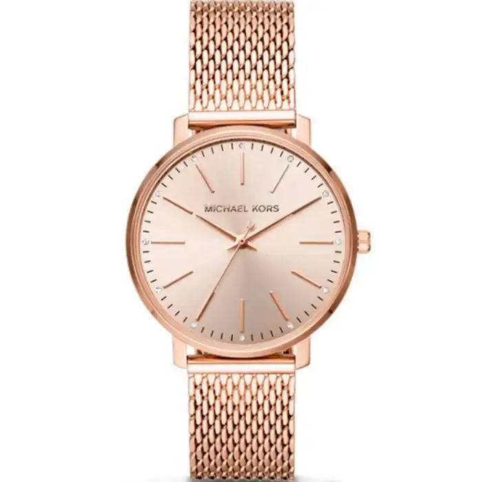 Michael Kors Pyper MK4340 Rose Stainless Steel Womens Watch