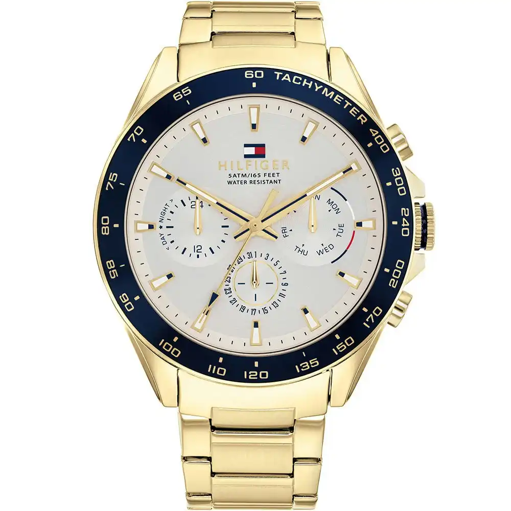 Tommy Hilfiger 1791969 Owen Gold Tone Mens Watch