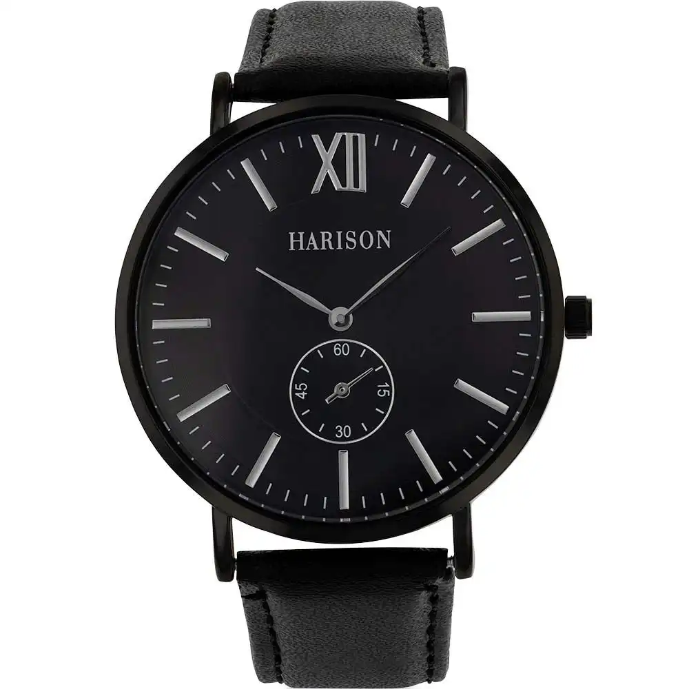 Harison Black Mens Watch