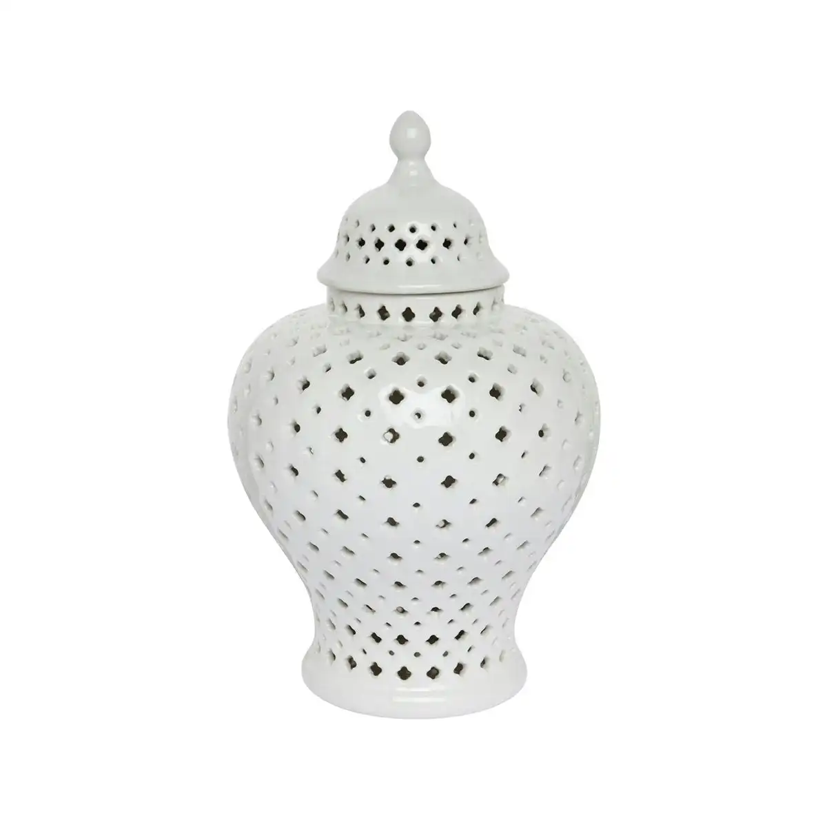 Minx Temple Jar - Extra Small White