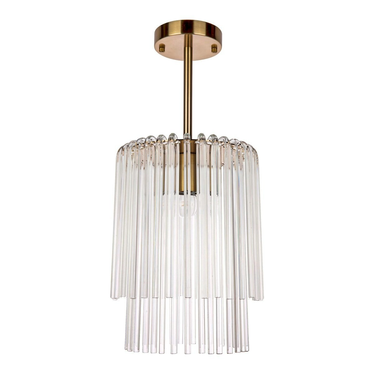 Zara Pendant - Petite Brass