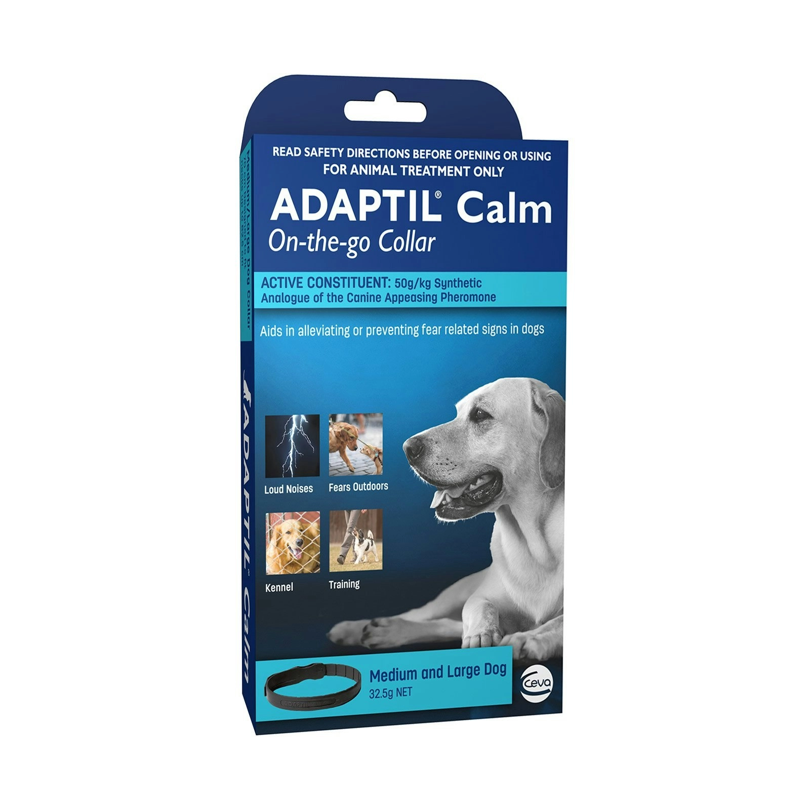 Adaptil Calm On-The-Go Collar 70 cm For Medium and Large Dogs 1 Pack