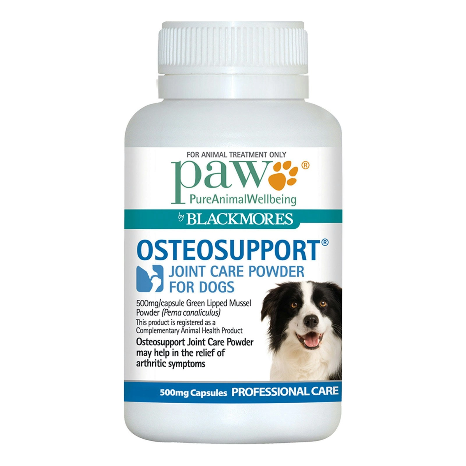 PAW Osteosupport Joint Care Powder For Dogs 80 Capsules