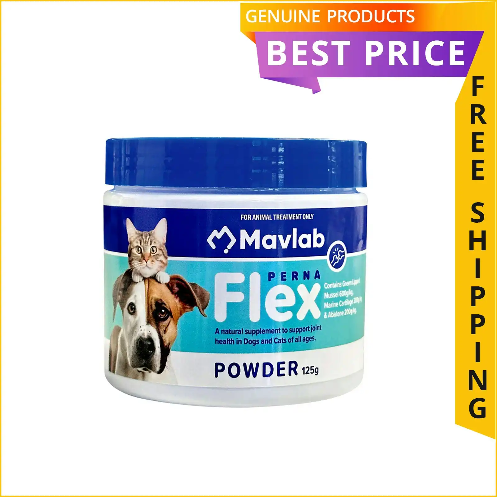 Pernaflex Powder for Dogs 125 GM
