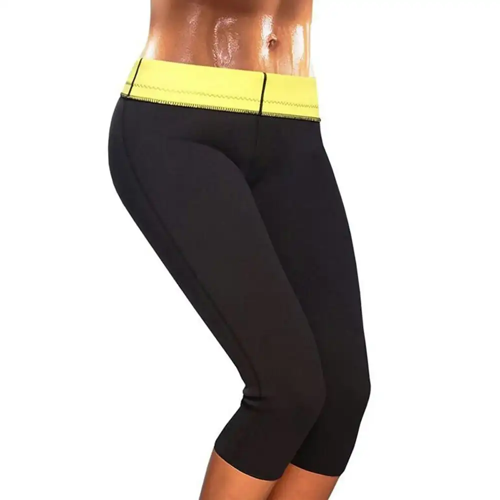 Neoprene Slimming Workout Pants Hot Thermo Sweat Body Shaper Sauna - 4XL