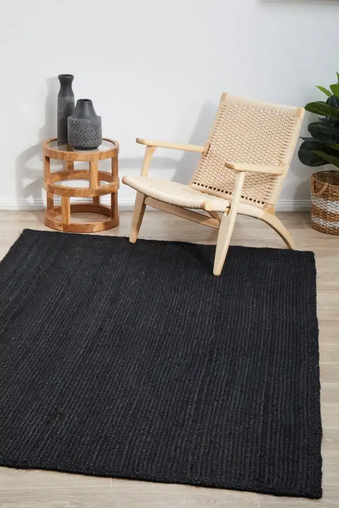 Rug Culture Bondi Black Rug