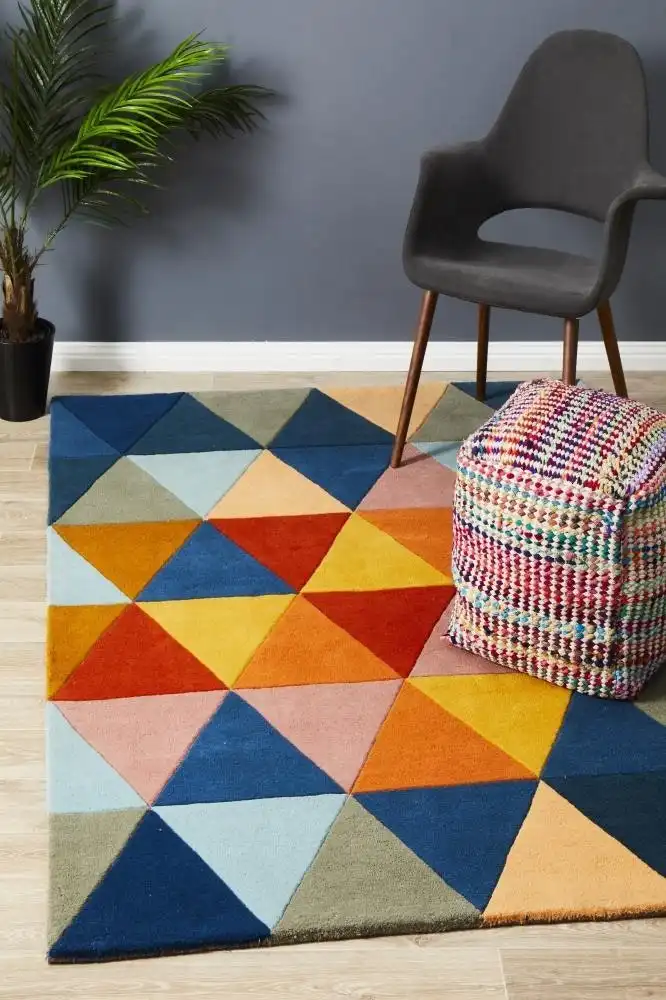 Rug Culture Matrix Pure Wool 905 Multi Rug