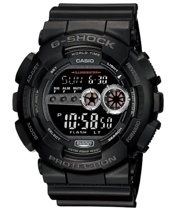 G-Shock Digital Watch GD100-1B
