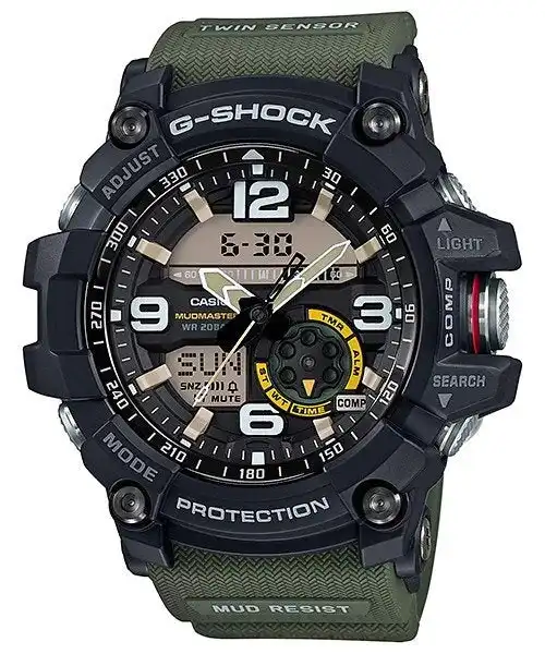 G-Shock Digital & Analogue Master of G Mudmaster Watch Mudmaster Series GG1000-1A3