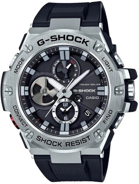 G-Shock Digital & Analogue Watch G-Steel Series GSTB100-1A