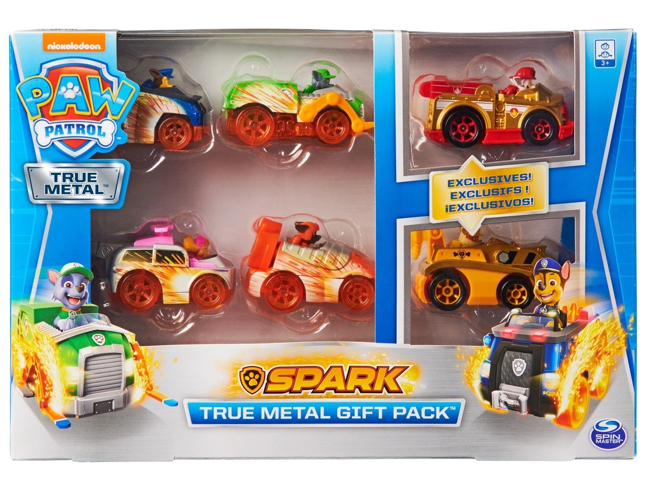 PAW Patrol True Metal Gift Pack Spark Series